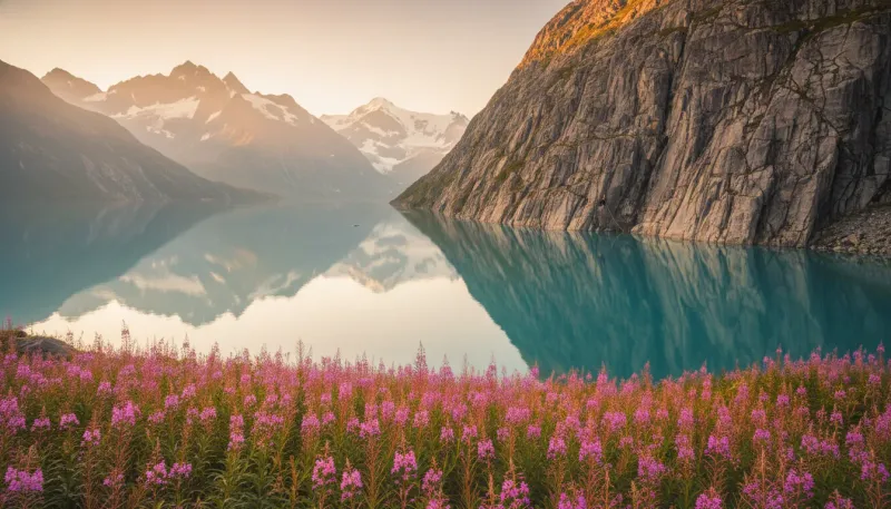 Alaska landscape, backdrop for the Climb Hubs Anchorage directory