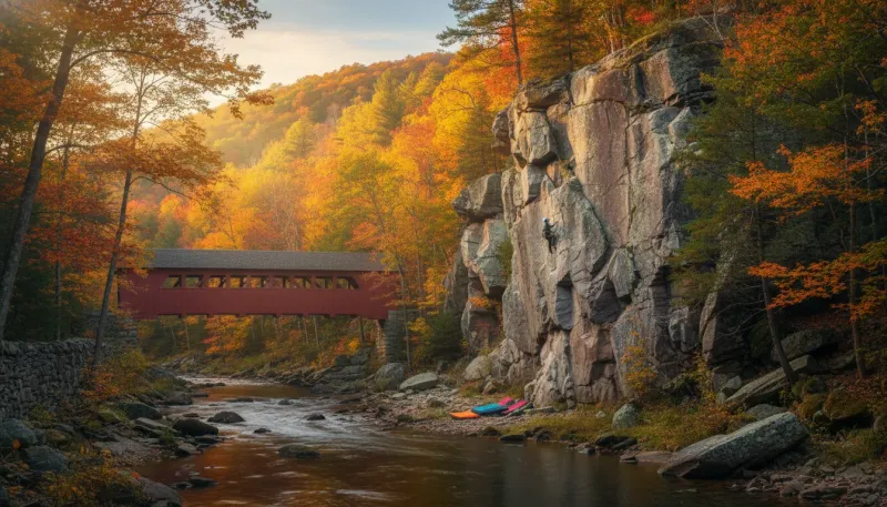 Connecticut landscape, backdrop for the Climb Hubs New Haven directory