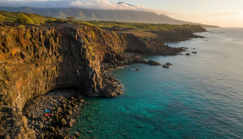 Hawaii climbing. Backdrop for the Climb Hubs Hawaii operator directory