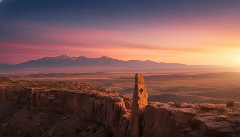 Nevada landscape, backdrop for the Climb Hubs Las Vegas directory