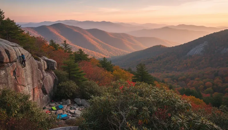 North Carolina landscape, backdrop for the Climb Hubs Raleigh directory