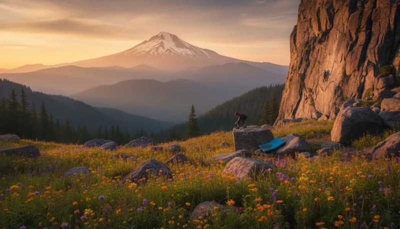Oregon landscape, backdrop for the Climb Hubs Bend directory