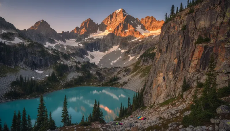 Washington landscape, backdrop for the Climb Hubs Seattle directory